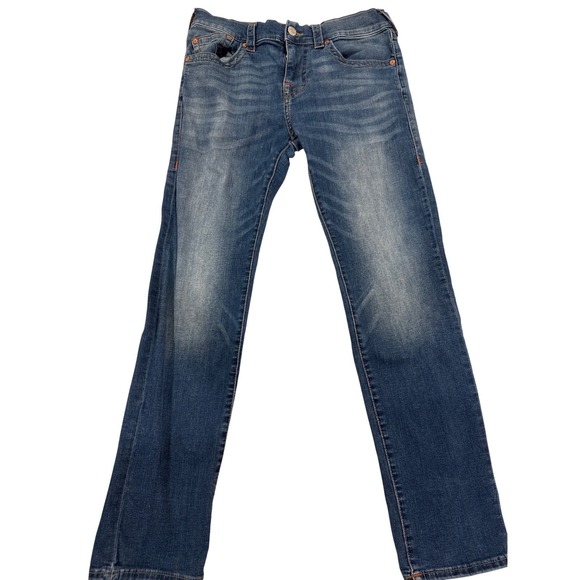 True Religion Other - True Religion Rocco Relaxed Skinny Mens Jeans Blue Wash Size 32x30